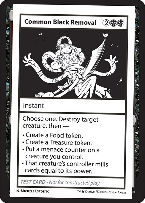 Common Black Removal - Mystery Booster 2 Magic card