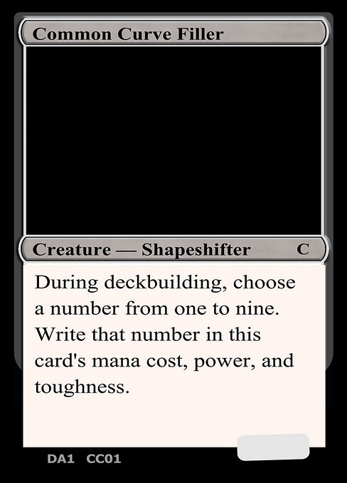 Common Curve Filler - Unknown Event Magic card