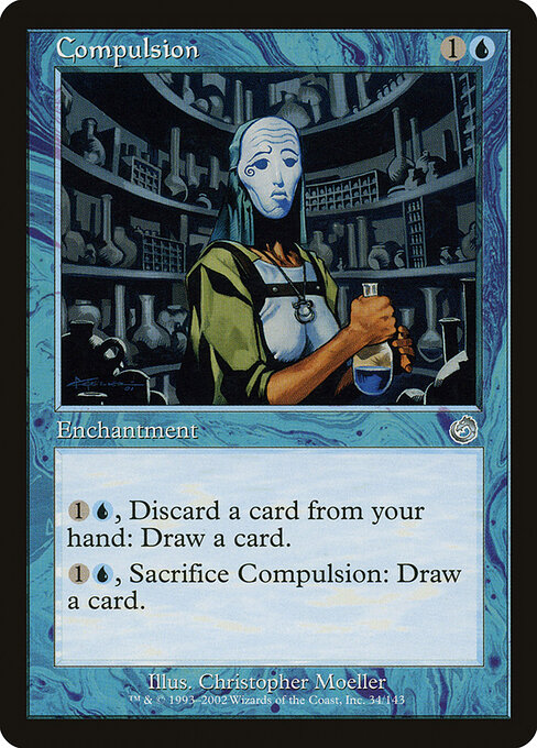 Compulsion - Torment Magic card