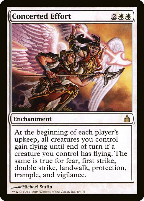 Concerted Effort - Ravnica: City of Guilds Magic card