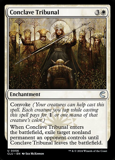 Conclave Tribunal - Ravnica: Clue Edition Magic card