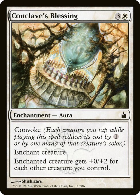 Conclave's Blessing - Ravnica: City of Guilds Magic card