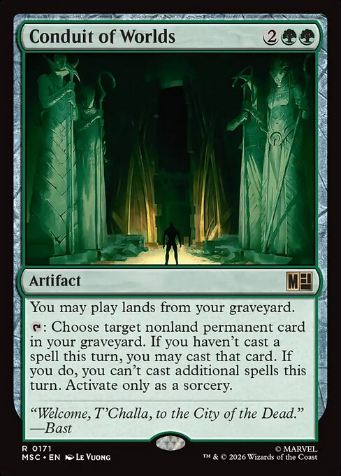Conduit of Worlds - Marvel Super Heroes Commander Magic card