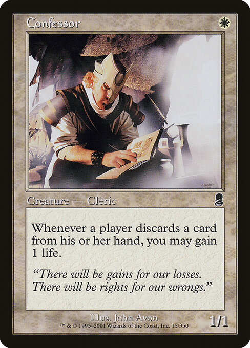 Confessor - Odyssey Magic card