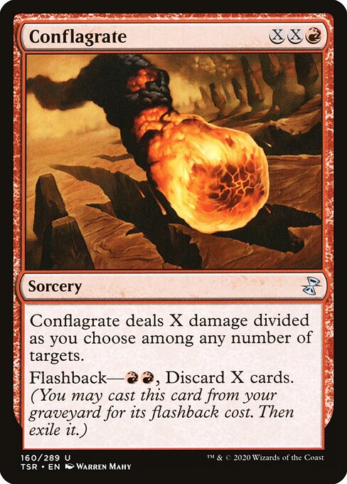 Conflagrate - Time Spiral Remastered Magic card