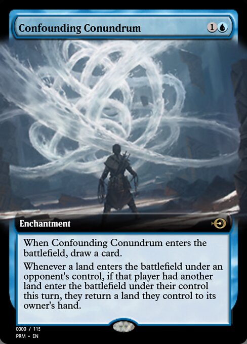 Хитроумная Головоломка (Confounding Conundrum) - Zendikar Rising (#53) - Illustrated by Bryan Sola - Magic: The Gathering Card