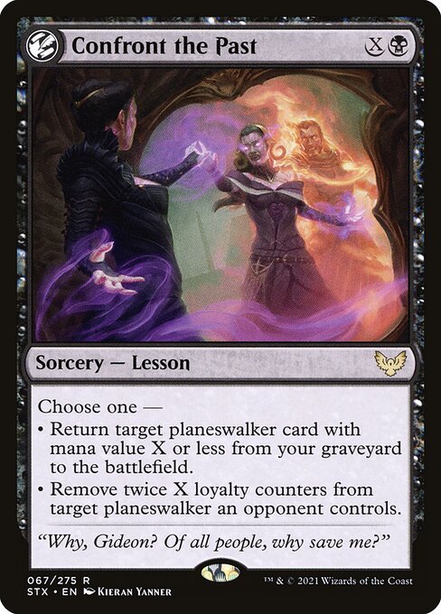 Confront the Past - Strixhaven: School of Mages Magic card