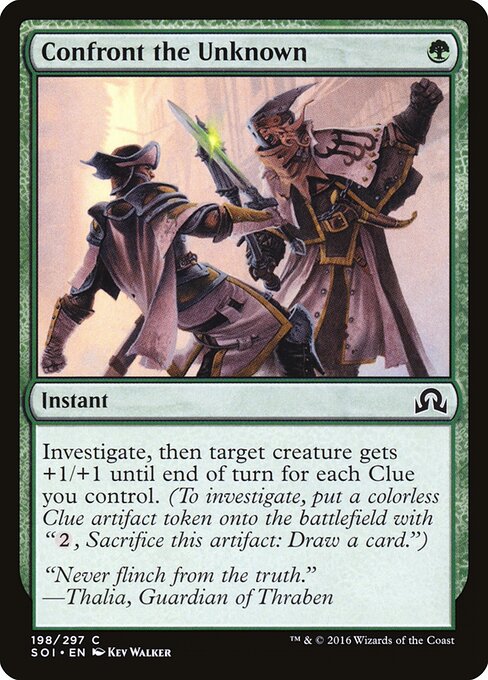 Confront the Unknown - Shadows over Innistrad Magic card