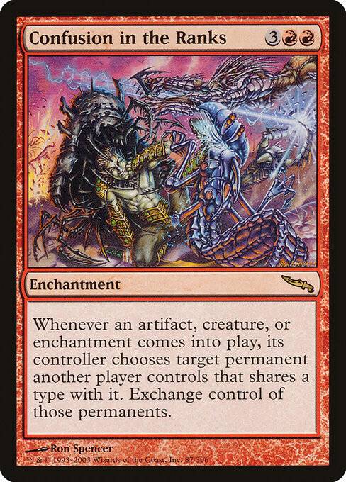 Confusion in the Ranks - Mirrodin Magic card