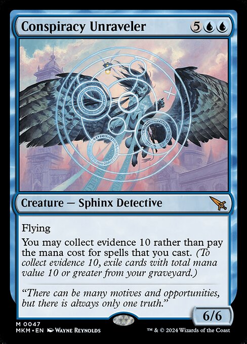 Conspiracy Unraveler - Murders at Karlov Manor Magic card