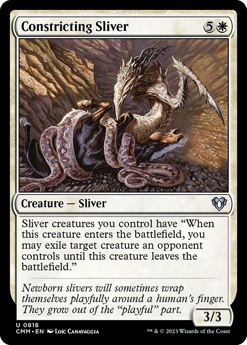 Constricting Sliver - Commander Masters Magic card