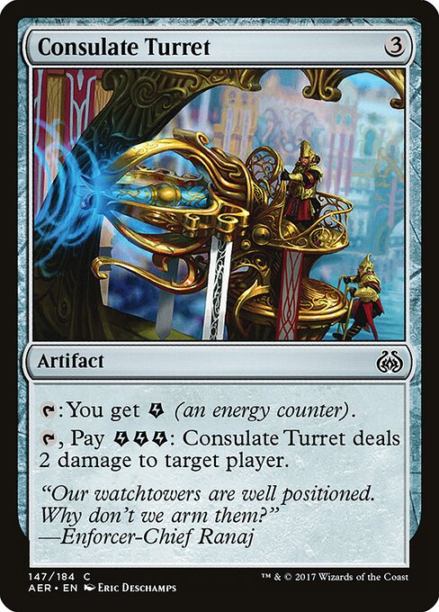 Consulate Turret - Aether Revolt Magic card