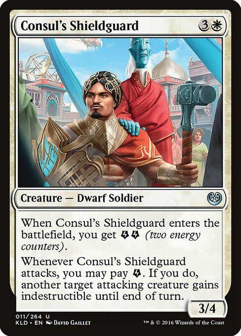 Consul's Shieldguard - Kaladesh Magic card