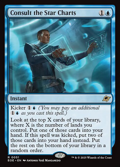 Consult the Star Charts - Edge of Eternities Magic card