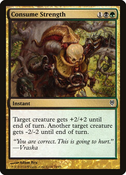 Consume Strength - Duel Decks: Jace vs. Vraska Magic card