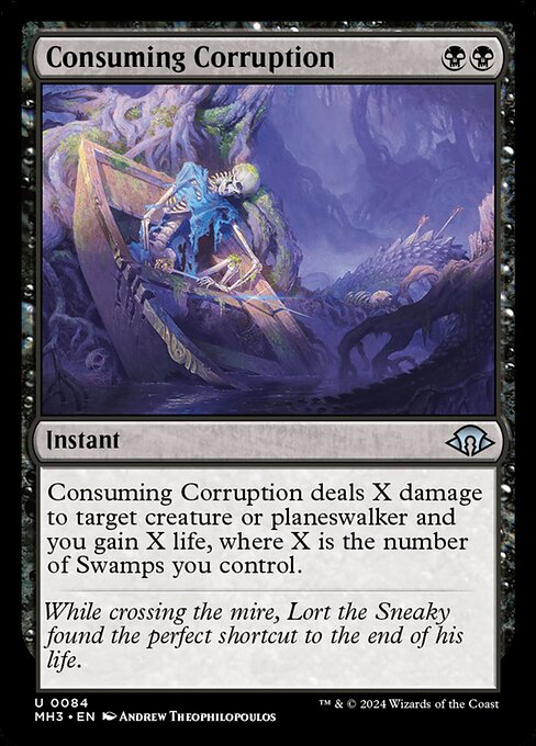 Consuming Corruption - Modern Horizons 3 Magic card