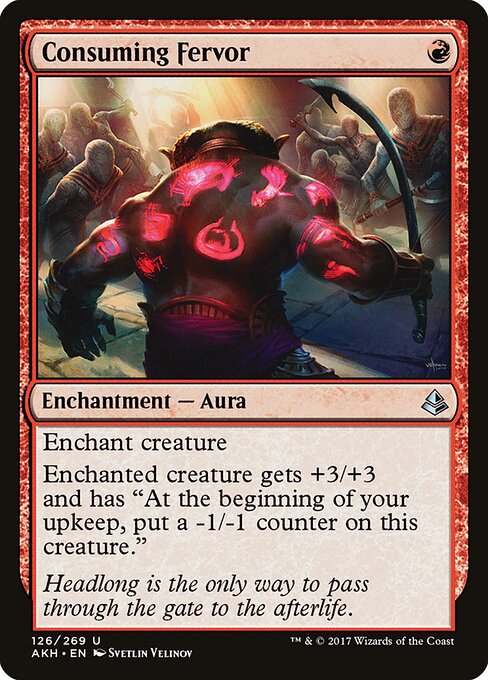Consuming Fervor - Amonkhet Magic card