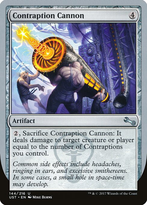 Contraption Cannon - Unstable Magic card