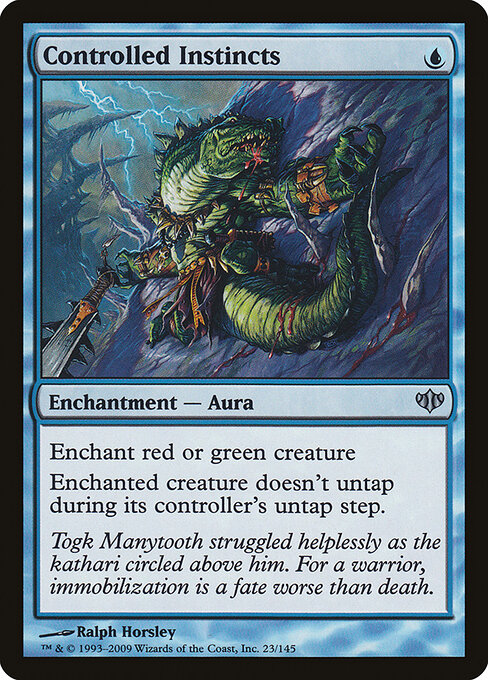 Controlled Instincts - Conflux Magic card