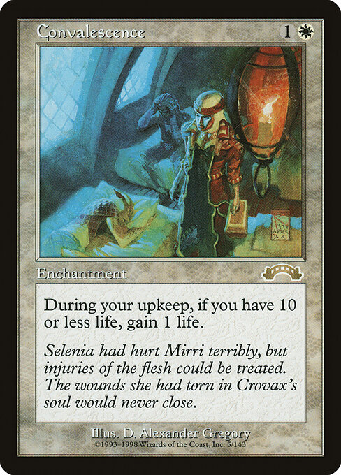 Convalescence - Exodus (#5) - Illustrated by D. Alexander Gregory - Magic: The Gathering Card