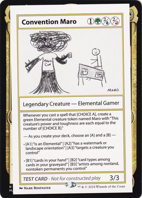 Convention Maro - MagicFest 2024 Magic card