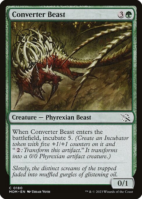 Converter Beast - March of the Machine Magic card