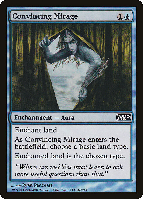 Convincing Mirage - Magic 2010 Magic card