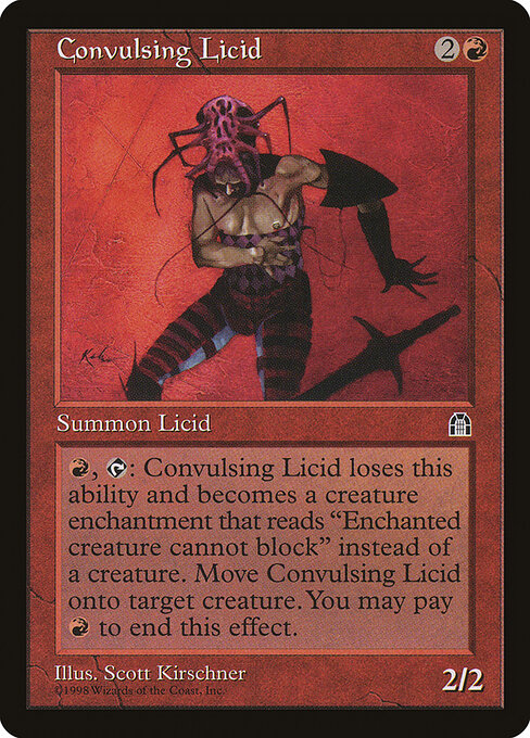Convulsing Licid - Stronghold Magic card
