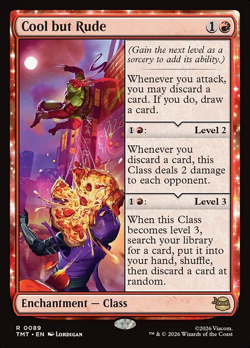 Cool but Rude - Teenage Mutant Ninja Turtles Magic card