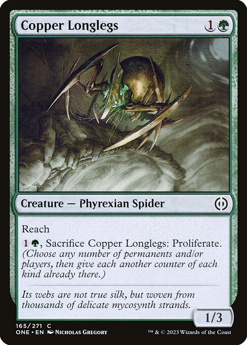 Copper Longlegs - Phyrexia: All Will Be One Magic card