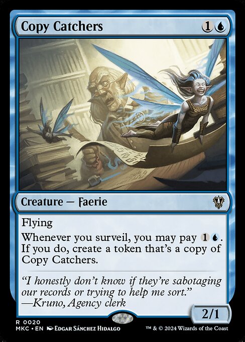 Copy Catchers - Murders at Karlov Manor Commander Magic card