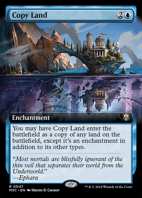 Copy Land - Modern Horizons 3 Commander Magic card