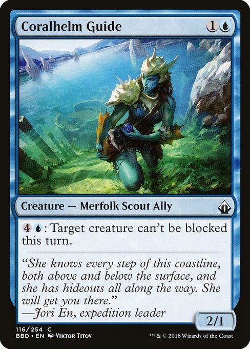 Coralhelm Guide - Battlebond Magic card