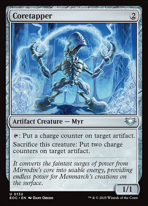 Coretapper - Edge of Eternities Commander (#132) - Illustrated by Dany Orizio - Magic: The Gathering Card
