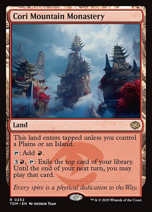 Cori Mountain Monastery - Tarkir: Dragonstorm Magic card