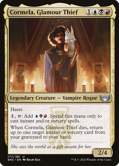 Cormela, Glamour Thief - Streets of New Capenna Magic card