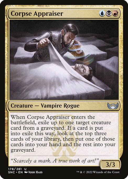 Corpse Appraiser - Streets of New Capenna Magic card