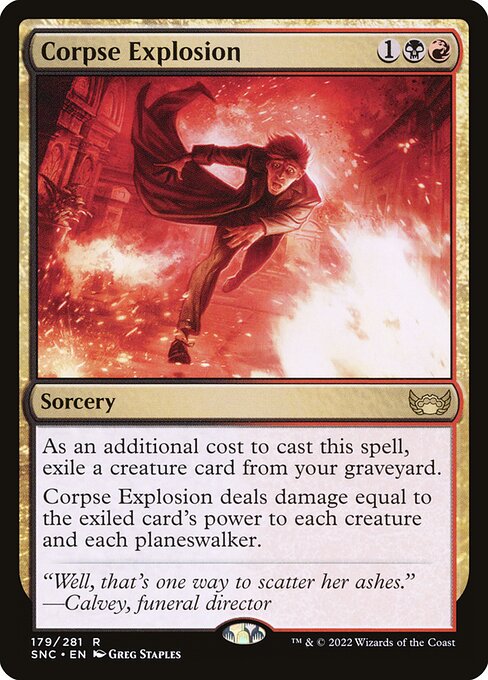 Corpse Explosion - Streets of New Capenna Magic card