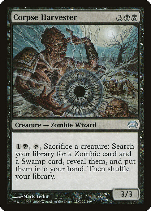 Corpse Harvester - Planechase Magic card