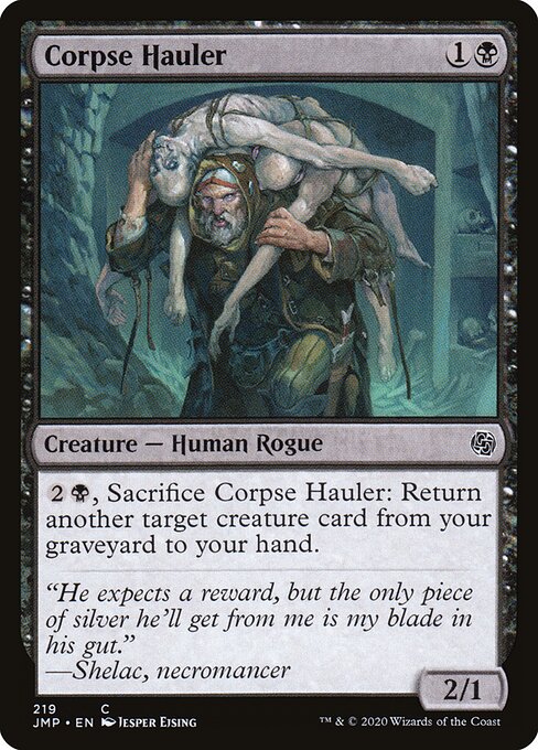 Corpse Hauler - Jumpstart Magic card