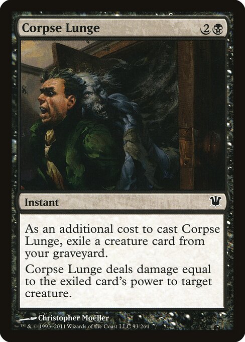 Corpse Lunge - Innistrad Magic card