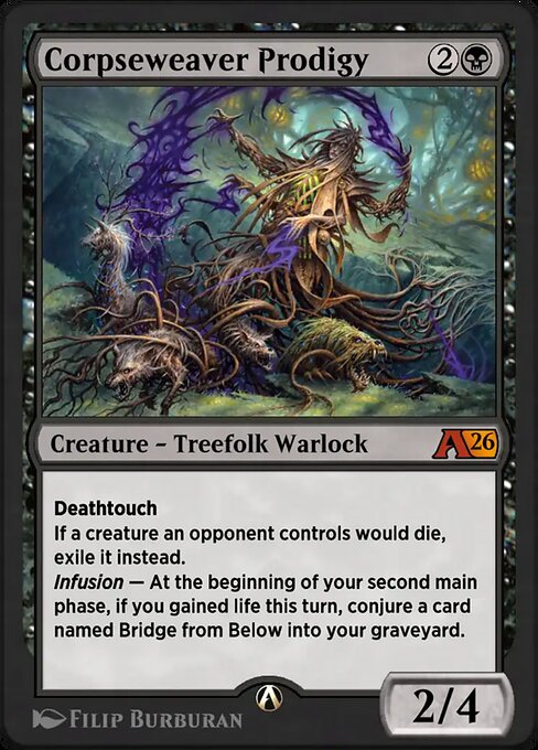 Corpseweaver Prodigy - Alchemy: Secrets of Strixhaven Magic card