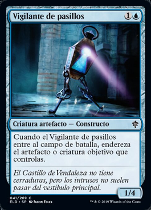 Supervisor de Corredores (Corridor Monitor) - Throne of Eldraine (#41) - Illustrated by Jason Felix - Magic: The Gathering Card