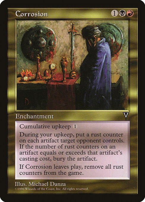 Corrosion - Visions Magic card