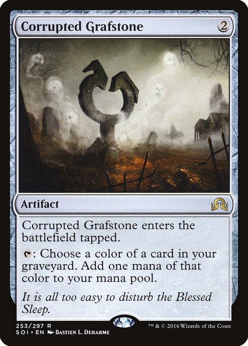 Corrupted Grafstone - Shadows over Innistrad Magic card
