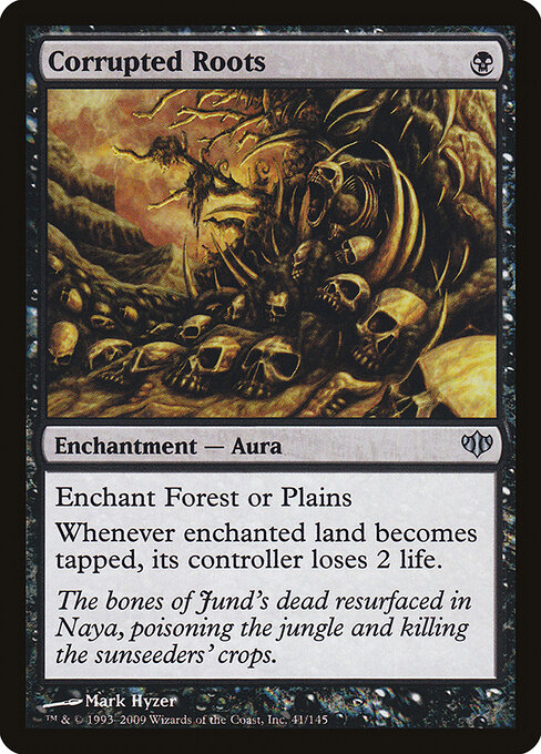 Corrupted Roots - Conflux Magic card