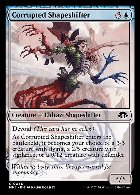 Corrupted Shapeshifter - Modern Horizons 3 Magic card