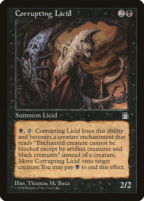 Corrupting Licid - Stronghold Magic card