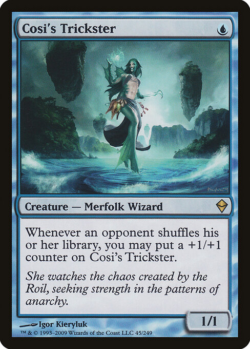 Cosi's Trickster - Zendikar Magic card
