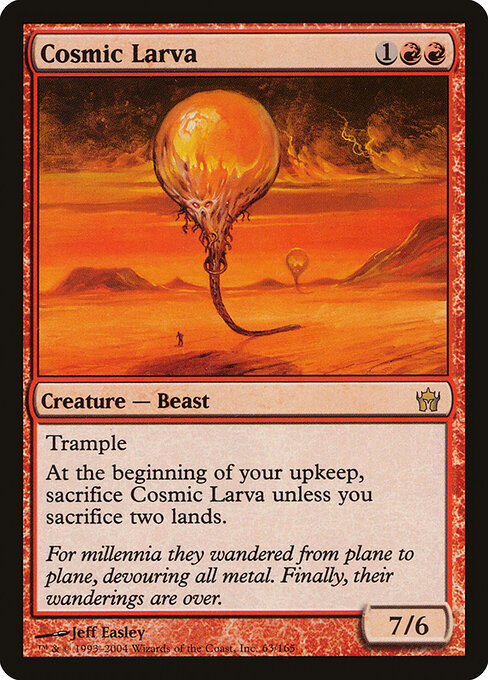Cosmic Larva - Fifth Dawn Magic card